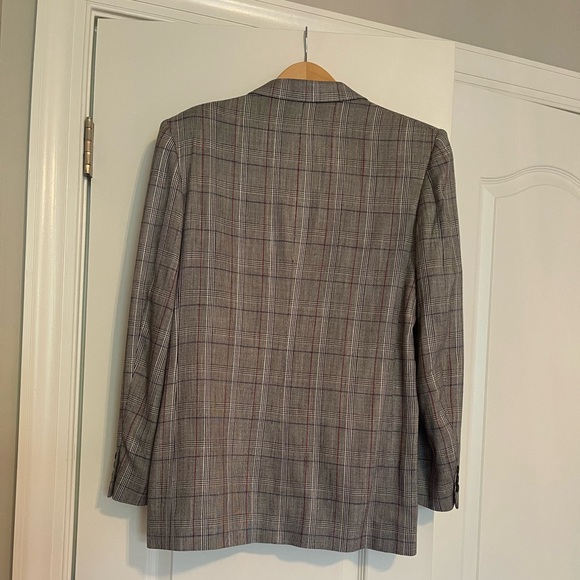 Vintage Plaid Blazer - Picture 2 of 4